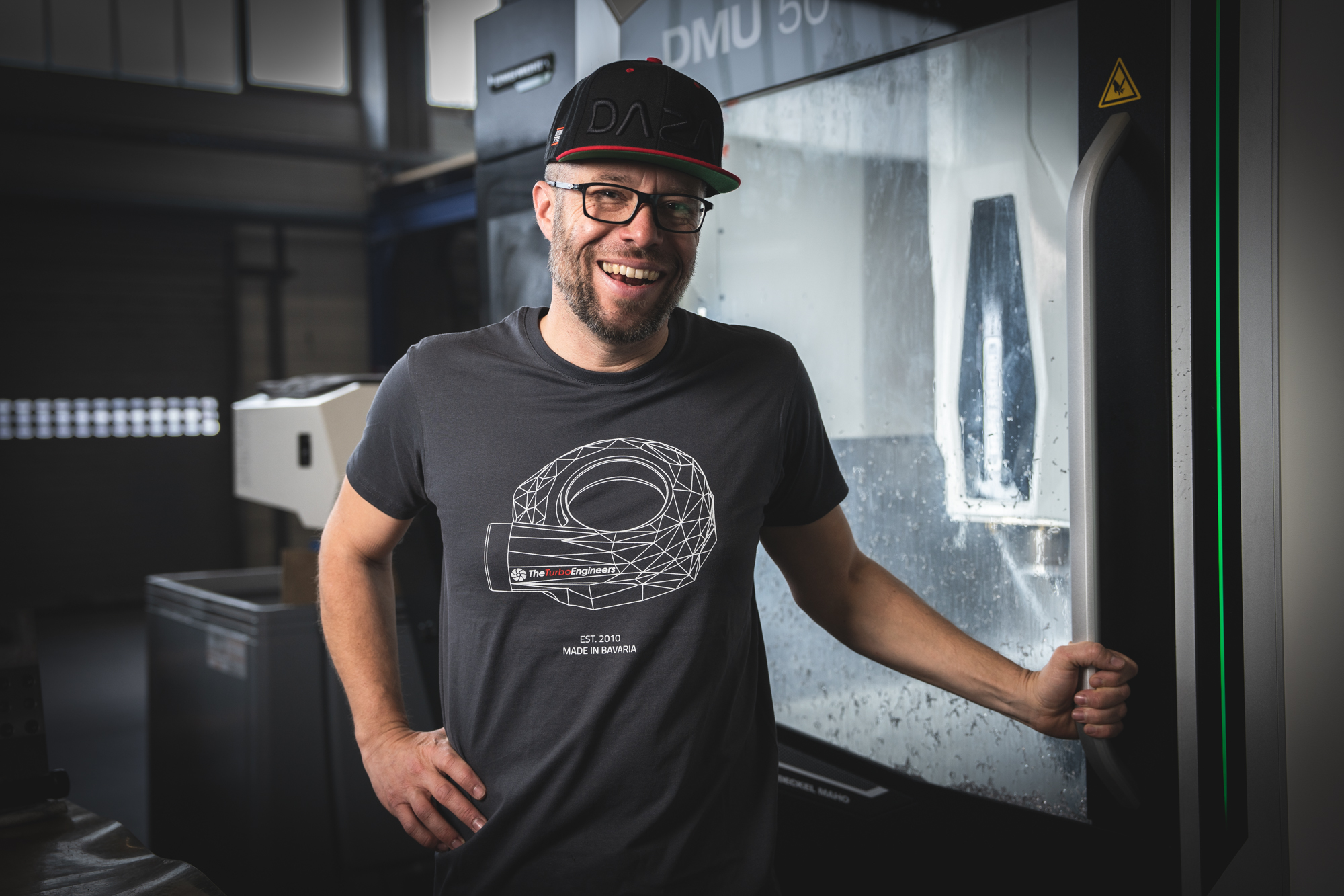 T-Shirt TTE Low Poly Turbolader T-Shirt TTE Low Poly Turbolader